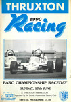 Programme cover of Thruxton Race Circuit, 17/06/1990