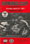 Programme cover of Thruxton Race Circuit, 21/04/1991