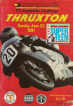 Programme cover of Thruxton Race Circuit, 23/06/1991