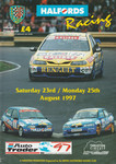 Programme cover of Thruxton Race Circuit, 25/08/1997