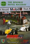 Programme cover of Thruxton Race Circuit, 29/03/1998
