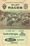 Programme cover of Tilburg, 11/04/1976