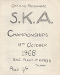 Programme cover of Tilbury Stadium, 13/10/1968
