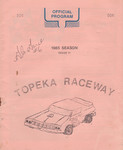 Programme cover of Topeka Raceway, 28/07/1985