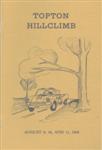 Programme cover of Topton Hill Climb, 11/08/1968