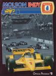 Programme cover of Toronto Street Circuit, 23/07/1989