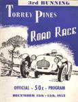 Programme cover of Torrey Pines, 14/12/1952