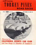 Programme cover of Torrey Pines, 23/10/1955