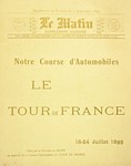 Programme cover of Tour de France, 07/1899