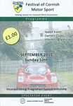 Programme cover of Tregrehan Hill Climb, 12/09/2010