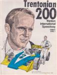 Programme cover of Trenton International Speedway, 27/04/1974