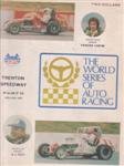 Programme cover of Trenton International Speedway, 27/04/1975