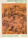 Programme cover of Trenton International Speedway, 21/09/1975
