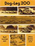 Programme cover of Trenton International Speedway, 03/04/1977