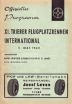 Programme cover of Trierer Airport, 05/05/1963