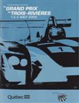 Programme cover of Trois-Rivières, 03/08/2003