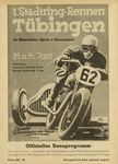 Programme cover of Tübingen, 26/06/1949