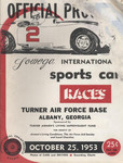 Programme cover of Turner Air Force Base, 25/10/1953