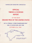 Cover of Watkins Glen International, 06/10/1968