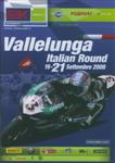 Programme cover of Vallelunga, 21/09/2008