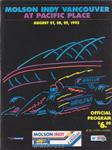Programme cover of Vancouver Street Circuit, 29/08/1993