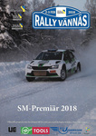 Programme cover of Rally Vännäs, 2018