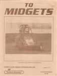 Programme cover of Ventura Raceway, 09/08/1985