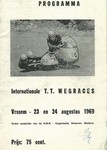 Programme cover of Vessem, 24/08/1969