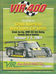 Programme cover of Virginia International Raceway, 03/10/2004
