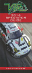 Brochure cover of Virginia International Raceway, 2016