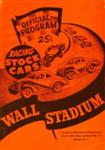 Programme cover of Wall Stadium, 1951