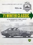 Programme cover of Barbagallo Raceway, 11/07/1971
