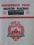 Programme cover of Barbagallo Raceway, 10/07/1977