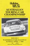Programme cover of Barbagallo Raceway, 01/04/1984