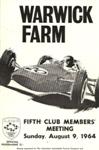 Programme cover of Warwick Farm, 09/08/1964