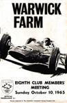 Programme cover of Warwick Farm, 10/10/1965