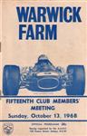 Programme cover of Warwick Farm, 13/10/1968