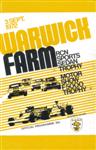 Programme cover of Warwick Farm, 03/09/1972