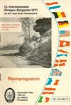 Programme cover of Wasgau Hill Climb, 23/05/1971