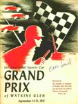 Programme cover of Watkins Glen Public Road Circuit, 15/09/1951