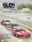 Programme cover of Watkins Glen International, 19/08/1984