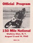 Programme cover of Watkins Glen International, 14/08/1960