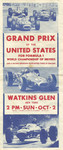 Brochure cover of Watkns Glen International, 02/10/1966