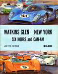 Programme cover of Watkins Glen International, 13/07/1969