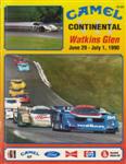 Programme cover of Watkins Glen International, 01/07/1990