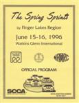 Programme cover of Watkins Glen International, 16/06/1996