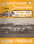 Programme cover of Weedsport Speedway, 09/06/1974