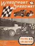 Programme cover of Weedsport Speedway, 18/05/1975