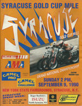 Programme cover of Weedsport Speedway, 08/09/1990