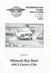 Programme cover of Werrington Park Hill Climb, 01/04/1990